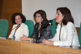 Exposición "Los fondos bibliográficos de la Universidad de Málaga. La integración por la palabra". Rectorado. Mayo de 2008