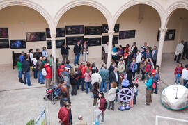 Inauguración del XXVI Certamen Bienal Internacional de Cine Científico de la Universidad de Málaga. Convento Santo Domingo, Ronda. Octubre de 2010