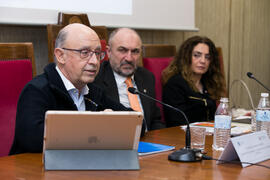 Conferencia de Cristóbal Montoro. XII Jornadas Andaluzas de Enseñanza de Economía. Facultad de Ciencias Económicas y Empresariales. Febrero de 2019