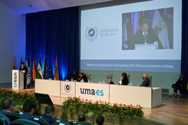 Discurso de José Ángel Narváez. Apertura del Curso Académico 2021/2022 de la Universidad de Málaga. Escuela Técnica Superior de Ingeniería Informática y Telecomunicaciones. Septiembre de 2021