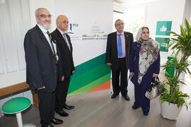 Inauguración de la Oficina de la Universidad de Sharjah, Emiratos Árabes. Jardín Botánico. Noviembre de 2015