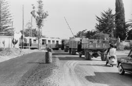 Paso a nivel en Torremolinos. Málaga. Mayo de 1963