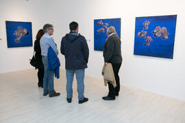 Inauguración de la exposición "Inventario", de Buly. Centro de Arte Contemporáneo Francisco Hernández, Vélez-Málaga. Diciembre de 2018