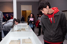 Inauguración de la exposición "Málaga Moderna siglos XVI, XVII y XVIII". Rectorado. Marzo de 2011