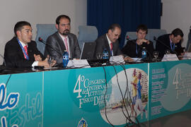 Intervención de Francisco Salinas Martínez. Panel de expertos del 4º Congreso Internacional de Actividad Físico-Deportiva para Mayores. Escuela Técnica Superior de Ingeniería Informática y Telecomunicaciones. Marzo de 2011