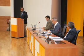 Debate electoral entre los candidatos a Rector de la Universidad de Málaga. Escuela Técnica Superior de Ingeniería Industrial. Noviembre de 2015
