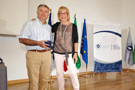 Homenaje al personal que cumple 25 años al servicio de la Universidad de Málaga y al personal jubilado. Paraninfo. Julio de 2013