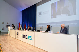 Discurso de José Ángel Narváez. Apertura del Curso Académico 2021/2022 de la Universidad de Málaga. Escuela Técnica Superior de Ingeniería Informática y Telecomunicaciones. Septiembre de 2021