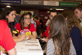 Jornadas de Puertas Abiertas de la Universidad de Málaga. Complejo Polideportivo Universitario. Abril de 2015