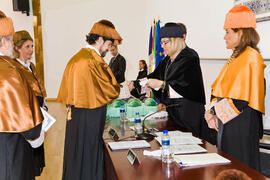 Investidura de nuevos doctores por la Universidad de Málaga. Paraninfo. Enero de 2011