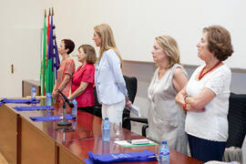 Clausura de la XIX edición del Curso Aula de Mayores de la Universidad de Málaga. Paraninfo. Junio de 2014