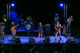 Concierto de Dry Martina. Festival Benéfico en los Baños del Carmen. Cursos de Verano de la Universidad de Málaga. Málaga. Julio de 2018