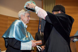 Investidura como Doctor "Honoris Causa" de D. Antonio Bonet Correa por la Universidad de Málaga. Rectorado. Febrero de 2014