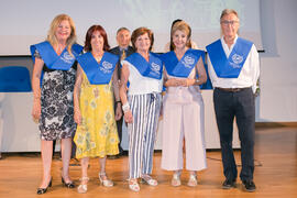 Imposición de becas. Graduación y clausura del curso del Aula de Mayores de la Universidad de Málaga. Campus de Teatinos. Junio de 2018