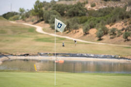 Detalle del campo. Campeonato Europeo de Golf Universitario. Antequera. Junio de 2019