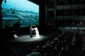 Conferencia inaugural. Apertura del Curso Académico 2019-2020 de la Escuela Técnica Superior de Arquitectura de la Universidad de Málaga. Teatro Cervantes. Octubre de 2019