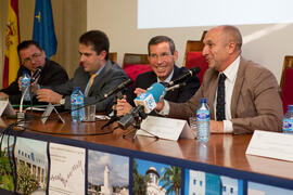 Sesión inaugural del XVIII Congreso de ASEPELT. Facultad de Ciencias Económicas y Empresariales. Octubre de 2014