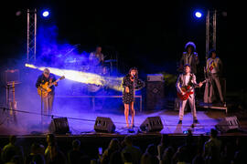 Concierto de Dry Martina. Festival Benéfico en los Baños del Carmen. Cursos de Verano de la Universidad de Málaga. Málaga. Julio de 2018