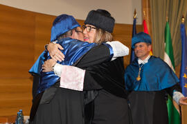 Investidura como Doctor "Honoris Causa" de D. Antonio García-Bellido por la Facultad de Ciencias de la Universidad de Málaga. Rectorado. Marzo de 2015