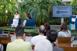 "Dialogando" con Clara Jiménez. Facultad de Ciencias de la Comunicación. Mayo de 2019