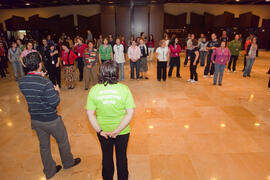 Taller de Ritmos Básicos para Mayores. 3º Congreso Internacional de Actividad Físico-Deportiva para Mayores de la Universidad de Málaga. Palacio de Ferias y Congresos de Málaga. Marzo de 2009