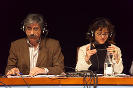 Programa de Radio Nacional de España "Juntos paso a paso". 3º Congreso Internacional de Actividad Físico-Deportiva para Mayores de la Universidad de Málaga. Palacio de Ferias y Congresos de Málaga. Marzo de 2009