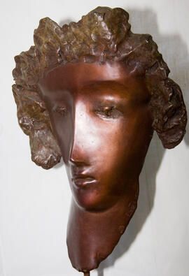 Escultura. Obra de Encarnación Hernández. Málaga. Junio de 2008