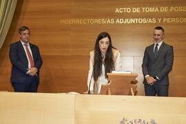 Toma de posesión de María Julia Muratore como nueva Vicegerente de Asuntos Económicos de la Universidad de Málaga. Edificio del Rectorado. Abril de 2024