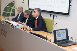 Presentación de los Cursos de Verano 2016. Edificio del Rectorado. Mayo de 2016
