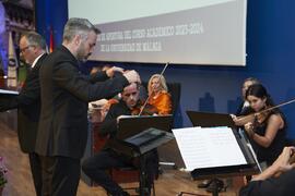Actuación musical. Apertura del Curso Académico 2023/2024 de la Universidad de Málaga. Paraninfo. Septiembre de 2023