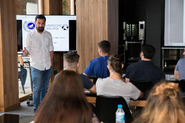 Taller «Retransmisiones deportivas. Del Periodismo al “infotainment”». Curso "Comunicación deportiva". Cursos de Verano de la Universidad de Málaga. Vélez-Málaga. Julio de 2019
