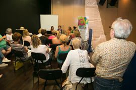 Mesa redonda en el curso "El humor en las artes escénicas". Cursos de Verano de la Universidad de Málaga. Marbella. Julio de 2018