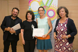 Entrega de certificados. Curso "Infancia en riesgo: derechos y retos. A los 30 años de la Convención de los Derechos del Niño". Cursos de verano 2019 de la Universidad de Málaga. Marbella. Julio de 2019