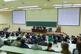 Jornada inaugural 'Tu valor 10. Un profesional de futuro'. Facultad de Ciencias Económicas y Empresariales. Abril 2015
