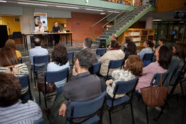 Presentación de la novela 'El protegido', de Pablo Aranda. Biblioteca General. Abril 2015