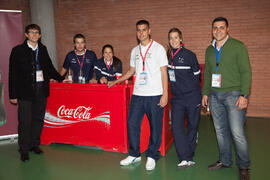 Personal de organización y voluntariado. 4º Congreso Internacional de Actividad Físico-Deportiva para Mayores. Escuela Técnica Superior de Ingeniería Informática y Telecomunicaciones. Marzo de 2011