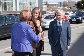 Visita oficial de la Ministra Cristina Garmendia al nuevo edificio de Bioinnovación de la UMA ubicado en el PTA. Octubre de 2009