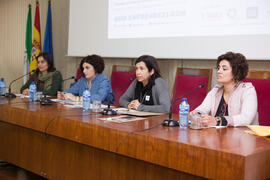 Mesa redonda "El emprendimiento femenino en la sostenibilidad y promoción de los entornos naturales". Seminario "Emprende 21". Facultad de Ciencias Económicas y Empresariales. Noviembre de 2016