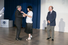 Entrega de menciones especiales. Gala del Deporte Universitario 2018. Escuela Técnica Superior de Ingeniería de Telecomunicaciones. Junio de 2018