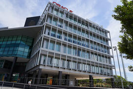 Edificio en el Málaga TechPark. Junio de 2021