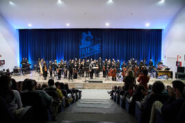 Concierto de Bandas Sonoras de la 31 edición de Fancine de la Universidad de Málaga. Auditorio de la Escuela Técnica de Ingeniería de Telecomunicaciones e Informática. Noviembre de 2021