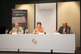 IV Tribuna Ateneo UMA con Magdalena Álvarez. Ateneo de Málaga. Junio de 2015