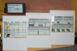 Exposición bibliográfica “Arqueología malagueña en la biblioteca”. Inauguración de las actividades con motivo del Día Internacional del Libro. Biblioteca General. Abril de 2018