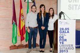Gala del deporte de la Universidad de Málaga. Facultad de Ciencias de la Comunicación. Mayo de 2013