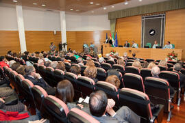 Investidura como Doctor "Honoris Causa" de D. Antonio Bonet Correa por la Universidad de Málaga. Rectorado. Febrero de 2014