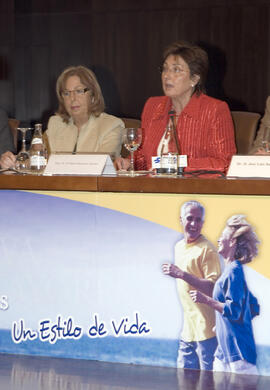 Acto de Inauguración del 2º Congreso Internacional de Actividad Físico-Deportiva para Mayores de la Universidad de Málaga. Palacio de Ferias y Congresos de Málaga. Marzo de 2007