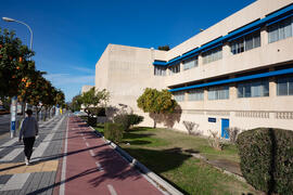 Facultad de Medicina. Campus de Teatinos. Febrero de 2021