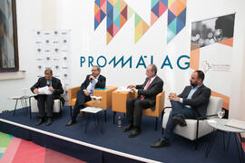 Inauguración del I Workshop Red de Cátedras Estratégicas. Edificio de Tabacalera. Mayo de 2018