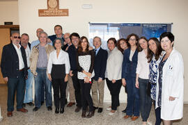 Foto de grupo. Personal e instalaciones del Departamento de Farmacología. Facultad de Medicina. Noviembre de 2015