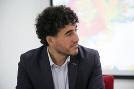 Alberto Moreno Melgarejo. Mesa redonda en el curso "Patrimonio y Turismo Cultural". Cursos de Verano de la Universidad de Málaga. Vélez Málaga. Julio de 2018